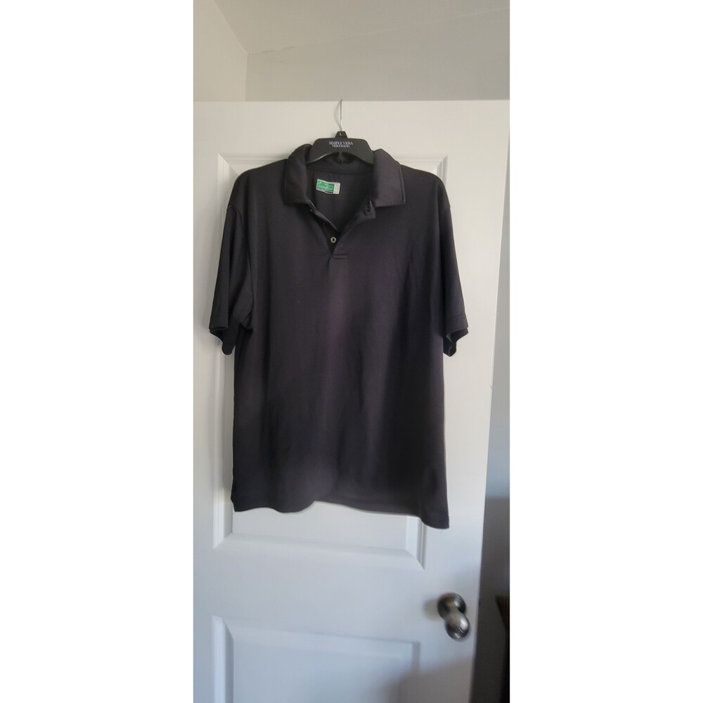 Ben Hogan Polo Shirt Mens Extra Large black short sleeve Polo